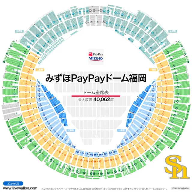 みずほpaypayドーム福岡