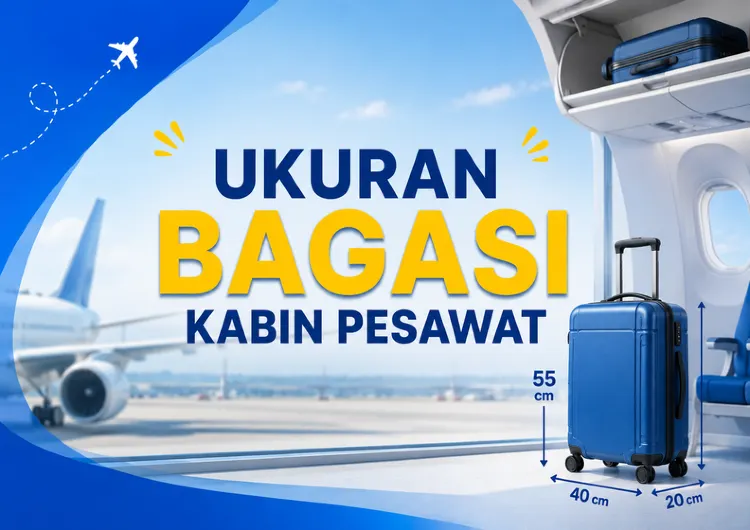 Ukuran Bagasi Kabin Pesawat: Aturan Terbaru 2026 dan Tips Agar Tidak Kena Biaya Tambahan