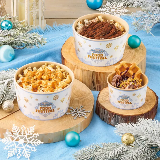 環球市集爆米花與節日甜點