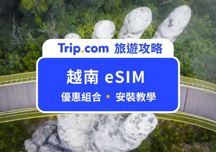 【越南 eSIM 推薦】eSIM 怎麼選？吃到飽方案總整理