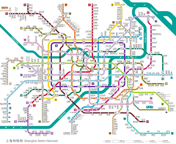 Shanghai Metro Map
