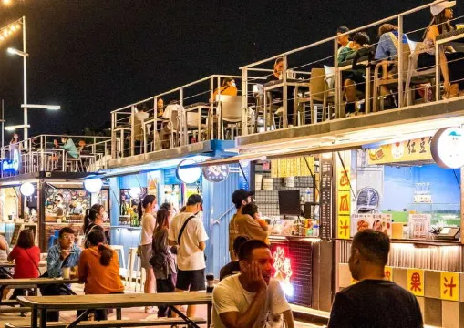 2026 타이베이 추천 여행지 | 다다오청 부두 컨테이너 마켓 야시장 노을맛집 일몰명소 야장 맛집 추천!