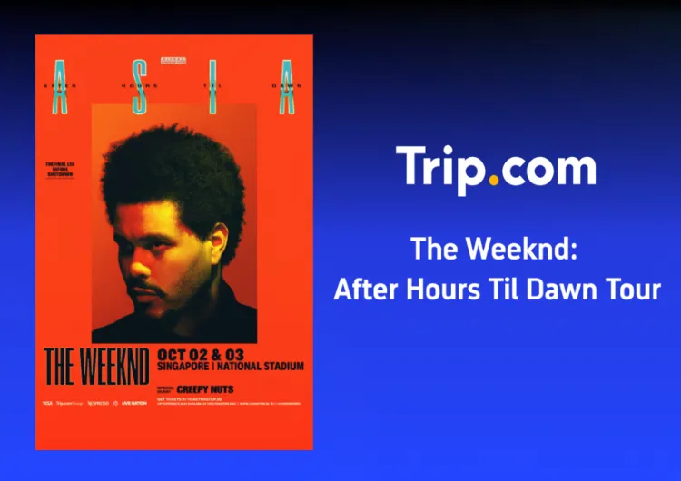 The Weeknd Singapore 2026 Concert: Trip.com Presale on  20 May, Venue, Tickets & Seat Map Guide