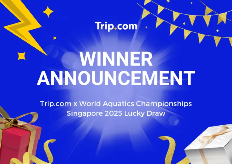 Winner Announcement: Trip.com x World Aquatics Championships – Singapore 2025 Lucky Draw