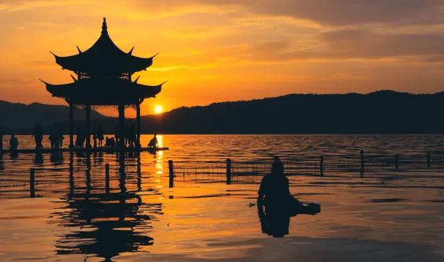 West Lake(Xihu) in Hangzhou, China