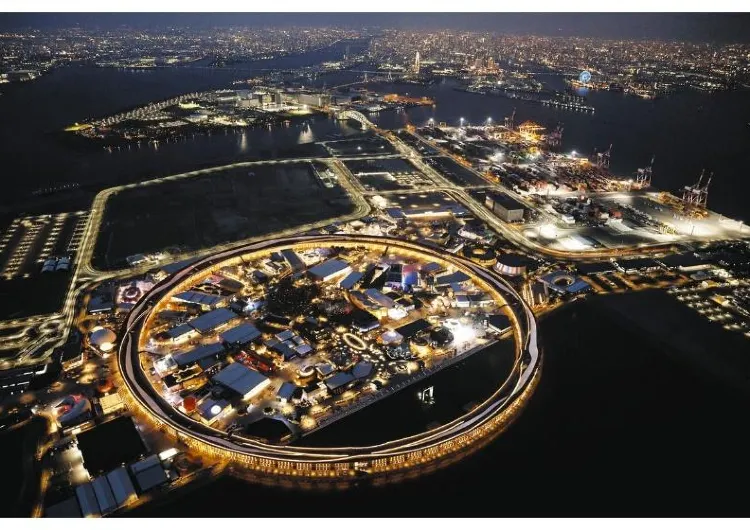 【万博2025】大屋根リングライトアップの開催時間、見どころ、アクセス情報を全紹介！ゴールデンウィークに是非ご来場を！