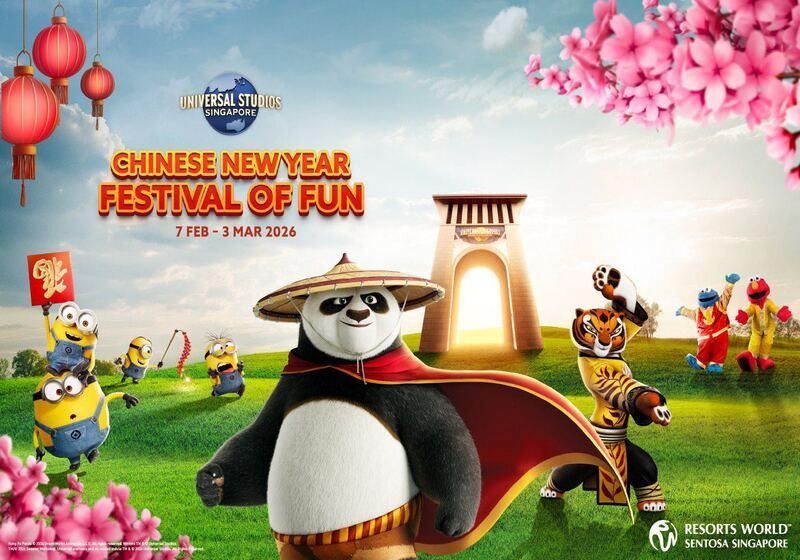 Celebrate Chinese New Year at Universal Studios Singapore's Festival of Fun