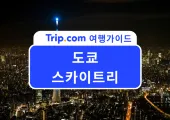 2026 도쿄 야경 명소 추천! 도쿄 스카이트리 입장료부터 전망대, 쇼핑까지 완벽 가이드