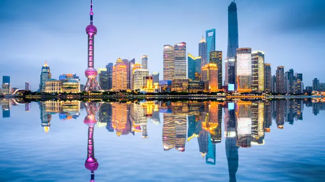 city view in shanghai