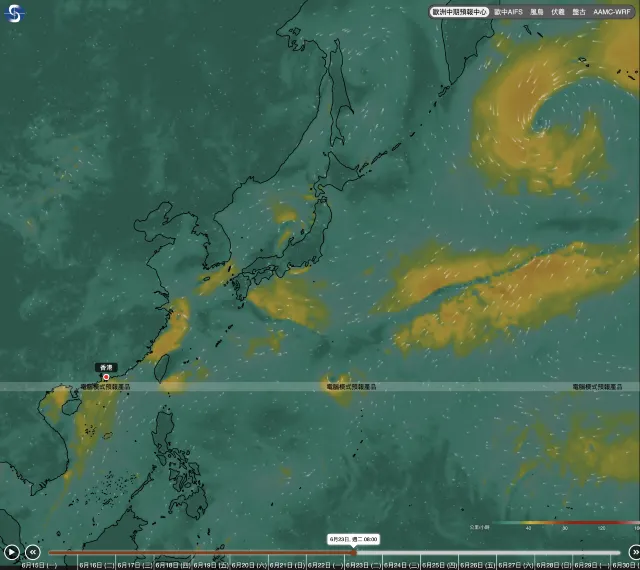 ECMWF 預測