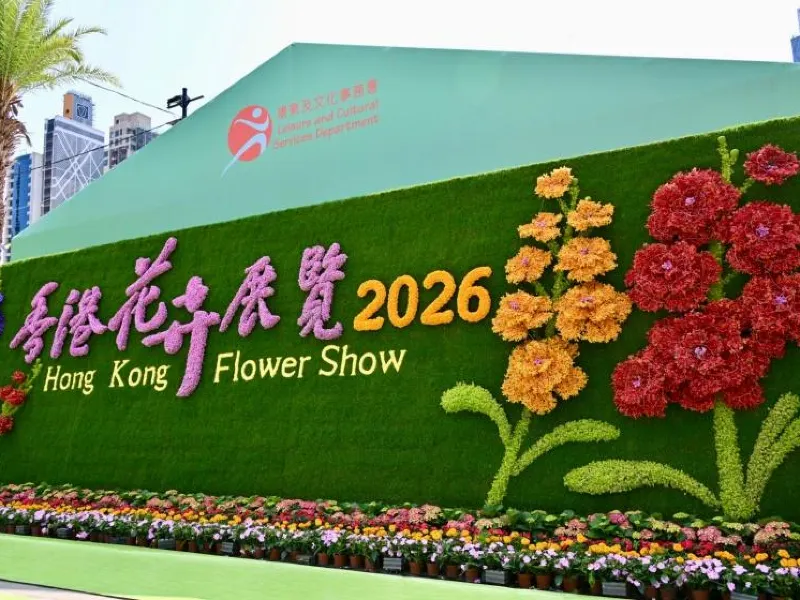 香港花卉展覽2026】3月20日至29日維園花展開幕，
