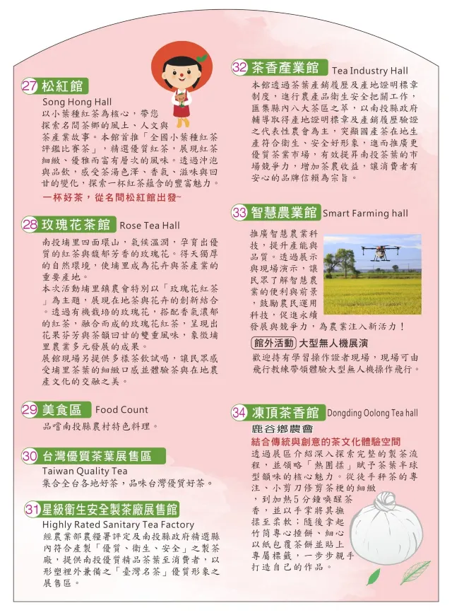 南投茶博覽會2026 | 展館介紹