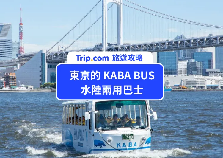 2026東京灣遊覽攻略 | 水陸兩用巴士「TOKYO NO KABA」最新東京台場遊船體驗 KABA BUS、獨特海上遊覽東京灣、全家同樂水陸之旅 | 門票、交通、必玩重點攻略
