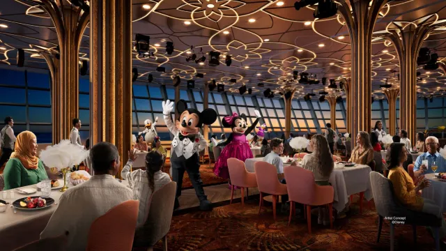 Disney Adventure Cruise Restaurant