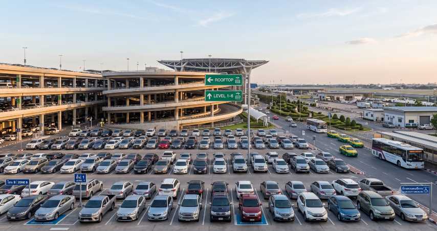 Bangkok Suvarnabhumi Airport Parking
