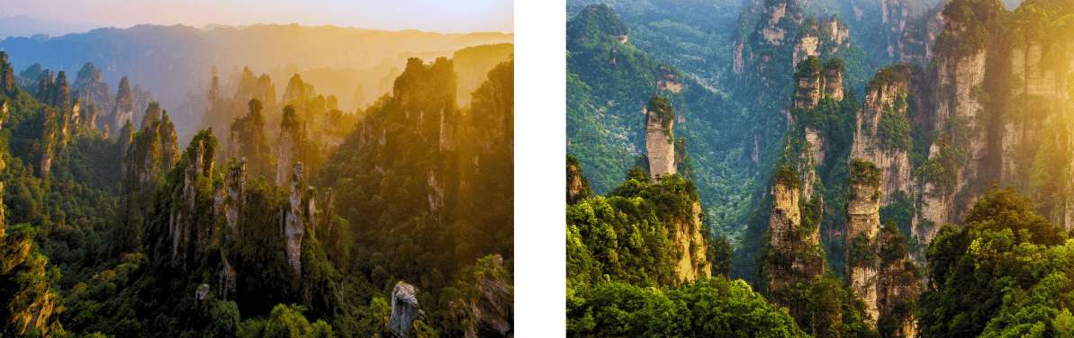 Zhangjiajie National Forest Park Area
