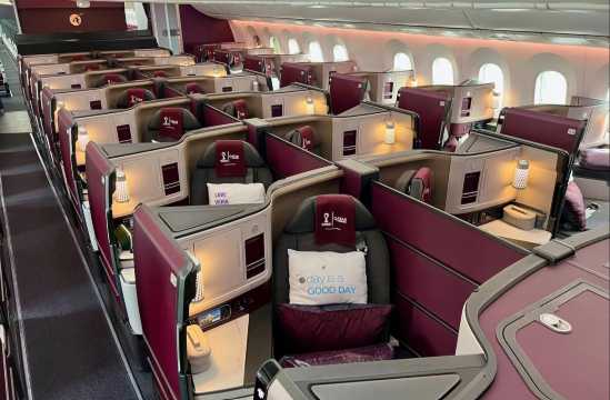 แลกไมล์ Qatar Business Class