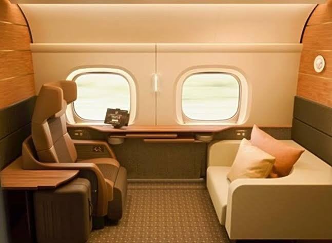 Nozomi Shinkansen Green Car premium seating