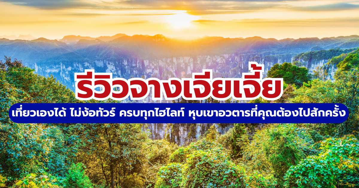 รีวิวจางเจียเจี้ย 2569: ครบทุกไฮไลต์ เที่ยวเองได้ ไม่ง้อทัวร์ | Trip.com