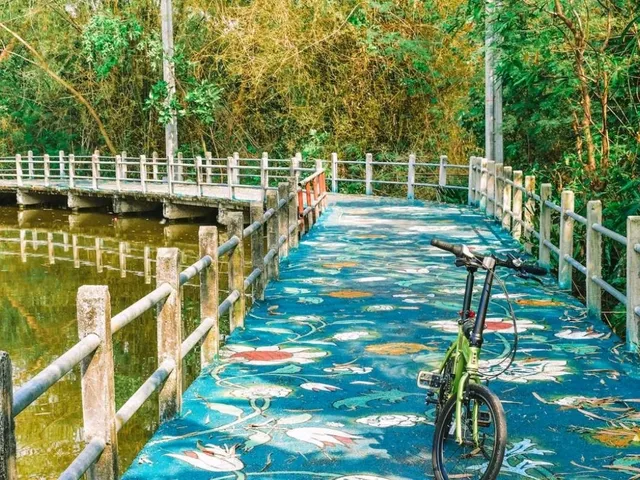 cycling at Bang Krachao