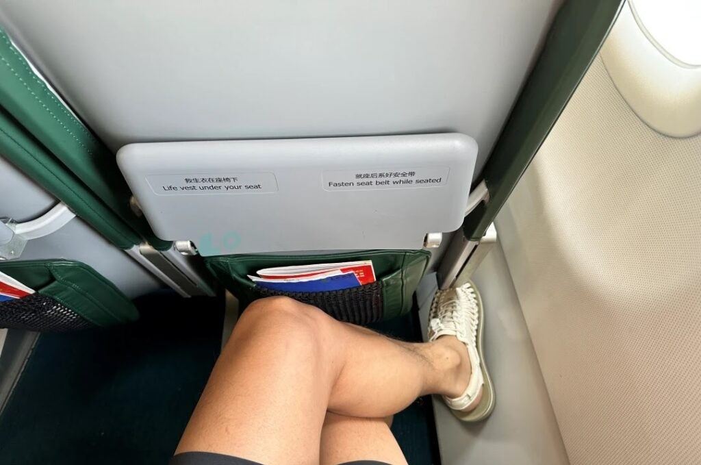 ที่นั่งบนเครื่อง Spring Airlines