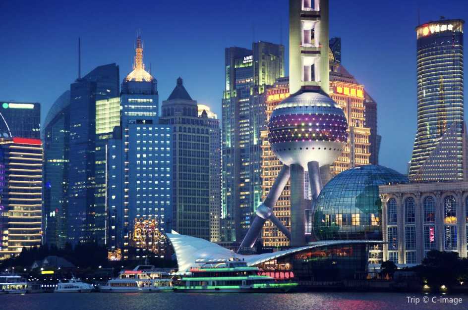 중국 유명 관광지 동방명주