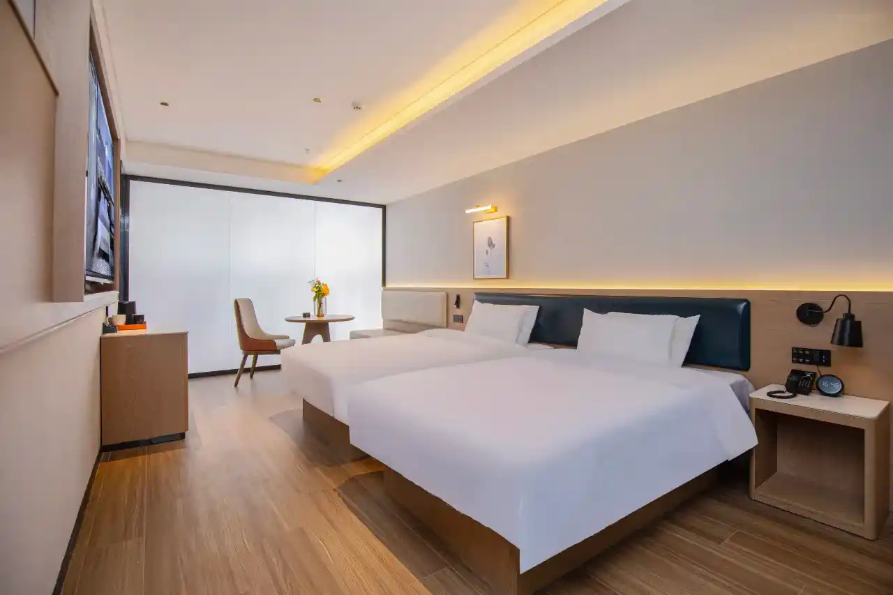 Qingmu Shang Hotel (Nanjing Xinjiekou Subway Station Deji Plaza Store)-1