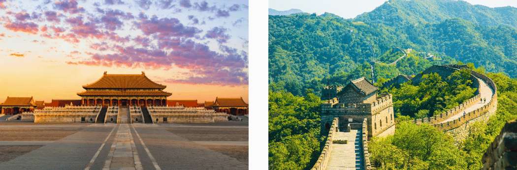 Ciudad Prohibida y Gran Muralla China, dos iconos imprescindibles de Pekín