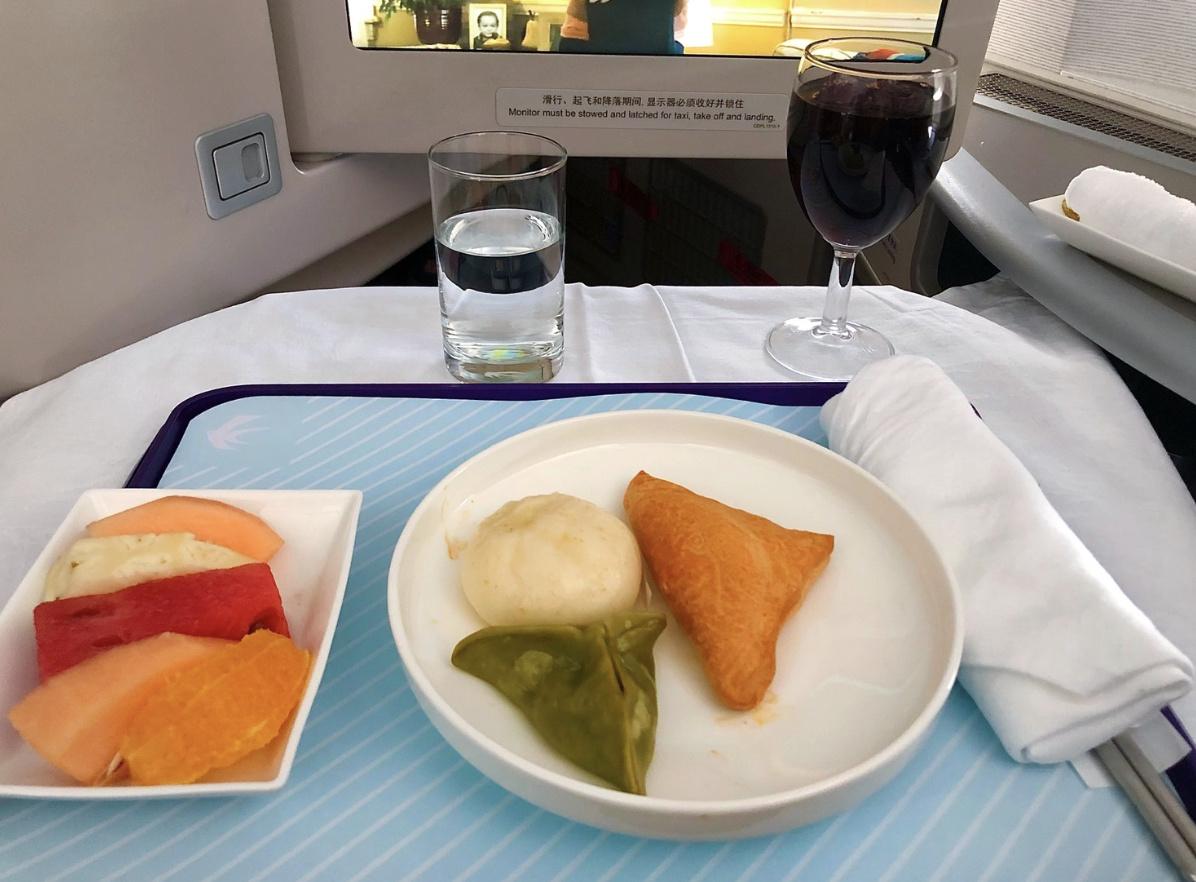 商務艙飛機餐
