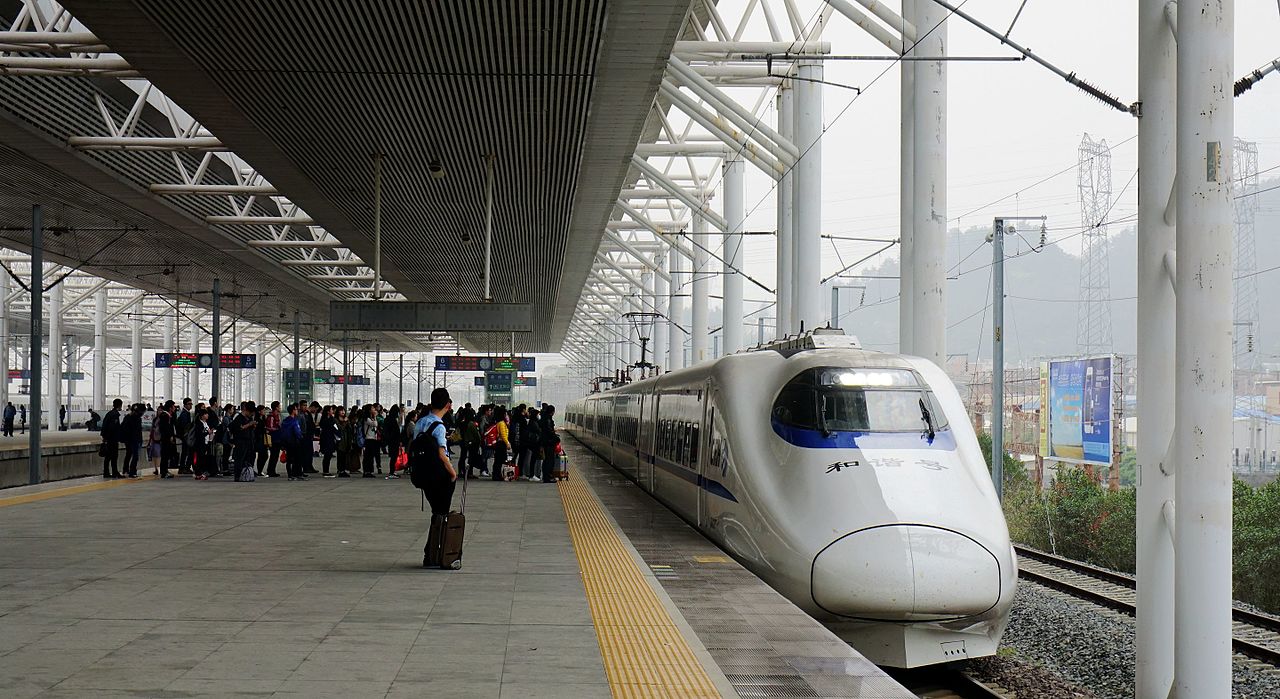 泉州站主要高鐵路線