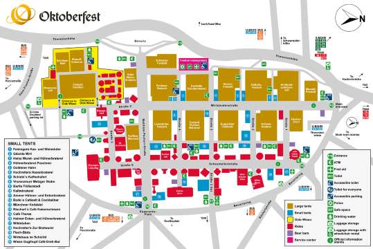 Oktoberfest Map