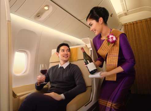 เลือกที่นั่งการบินไทย 