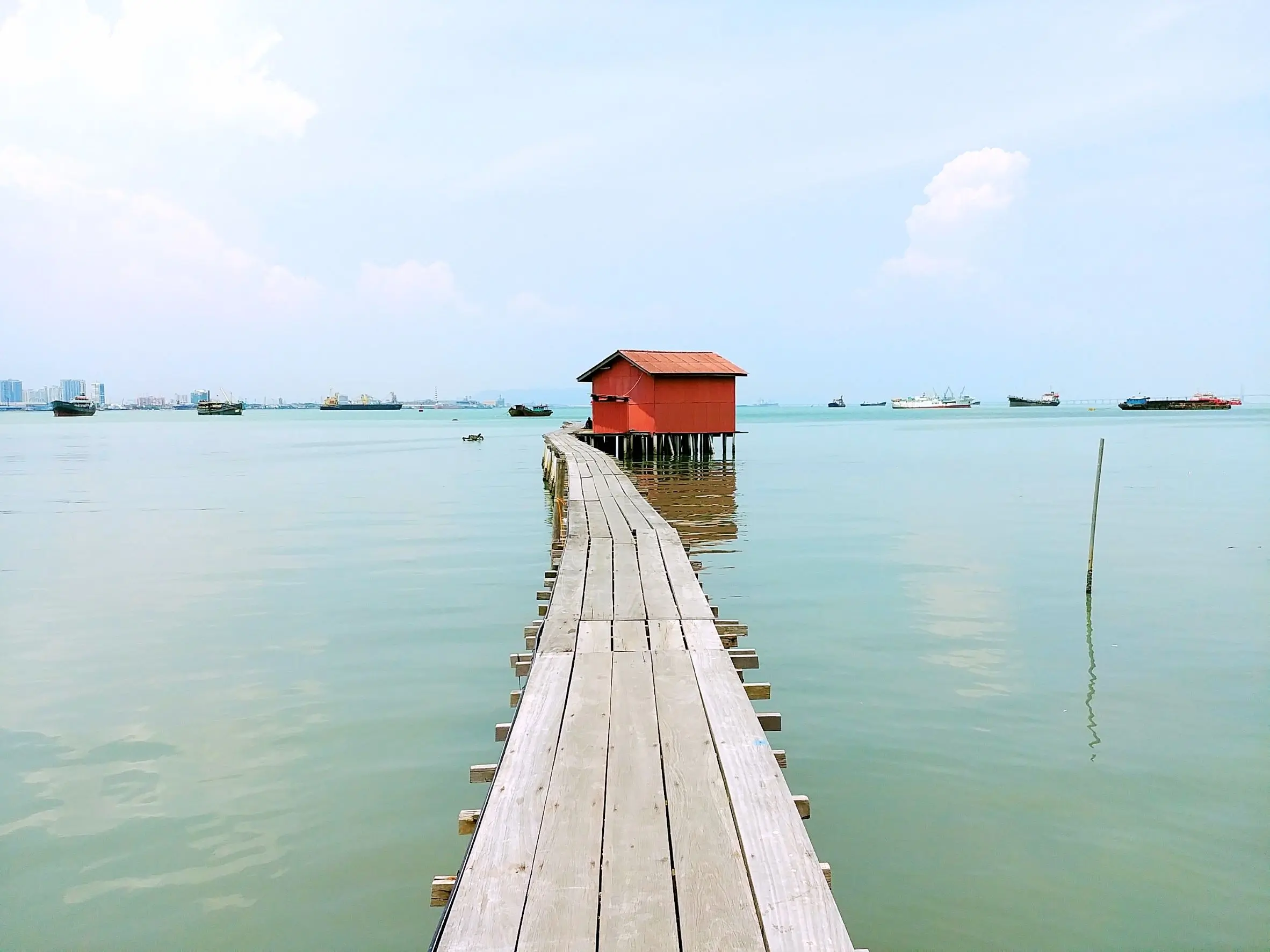 One of the most famous "abandoned" jettys in Penang
