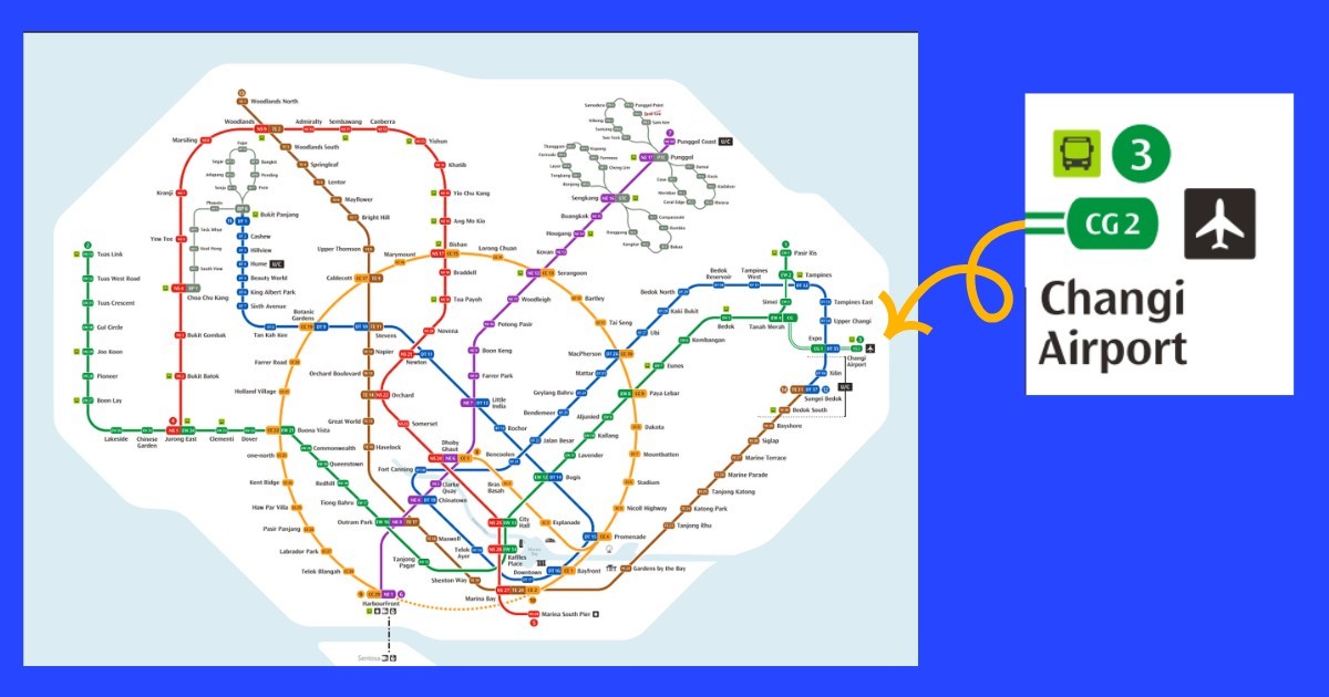Mapa del MRT