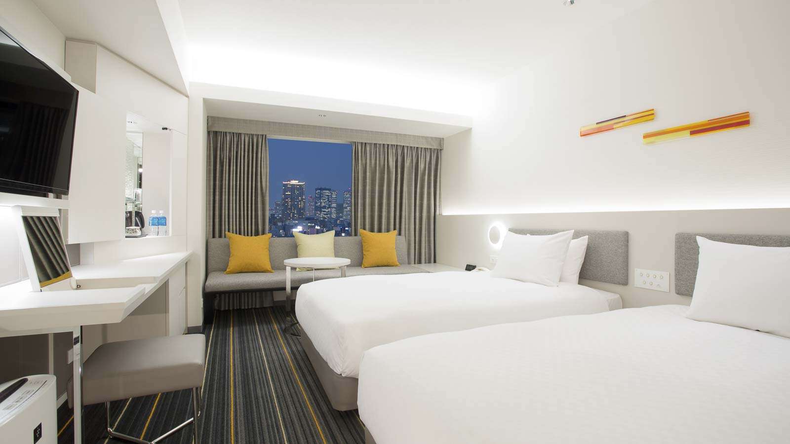 大阪日航飯店房間 雙床雙人房