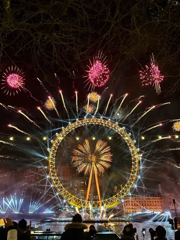倫敦跨年 倫敦眼