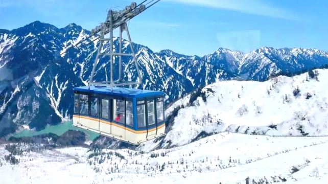 日本立山黑部阿爾卑斯山脈路線一日遊