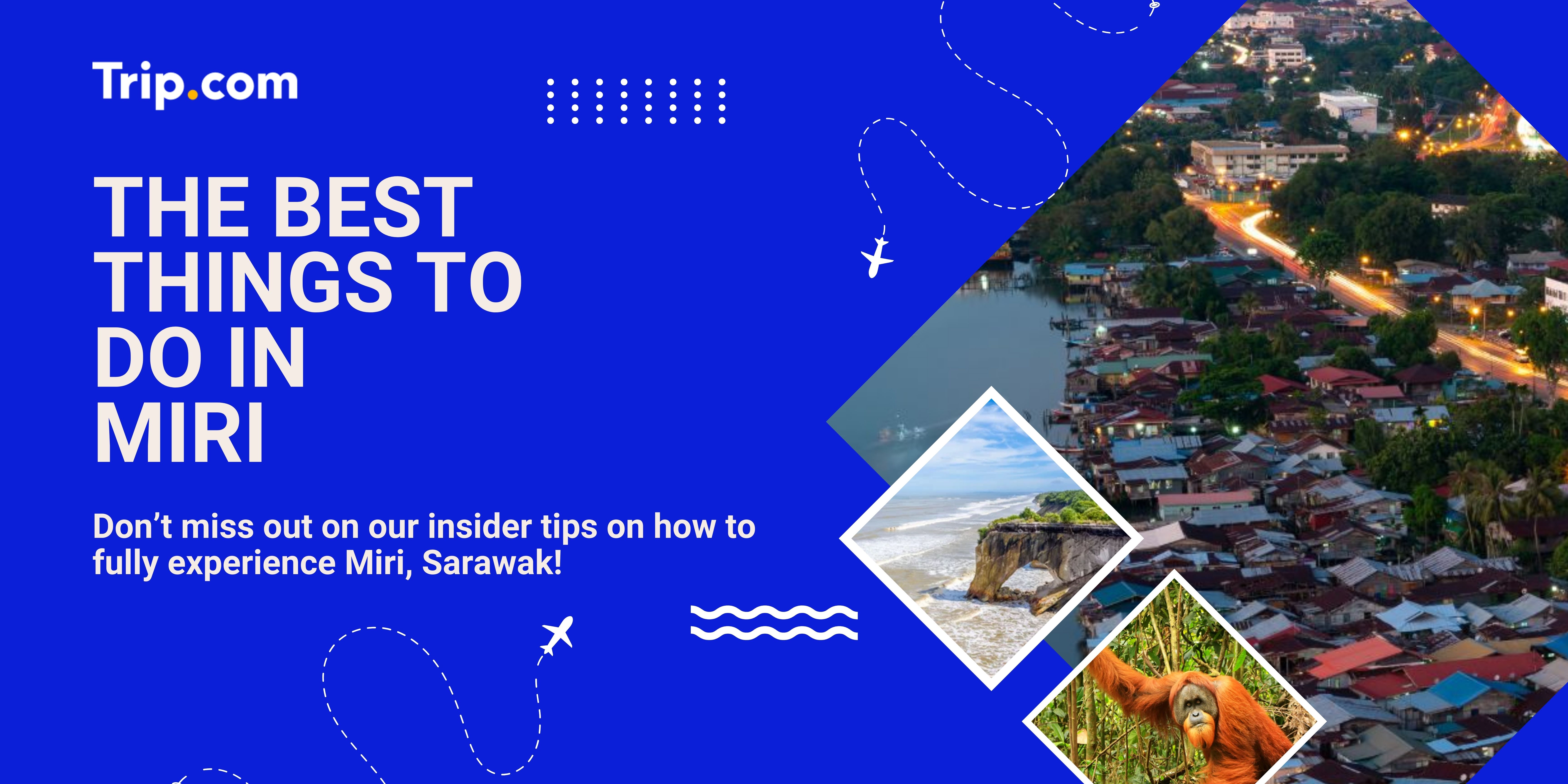 Title card; Best things to do in Miri