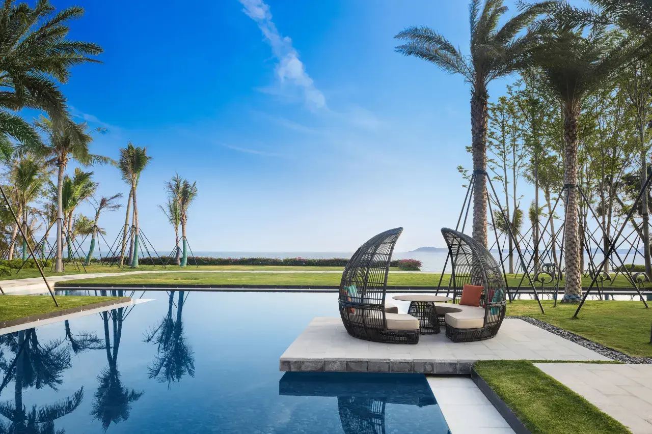 深圳金沙灣佳兆業萬豪酒店泳池