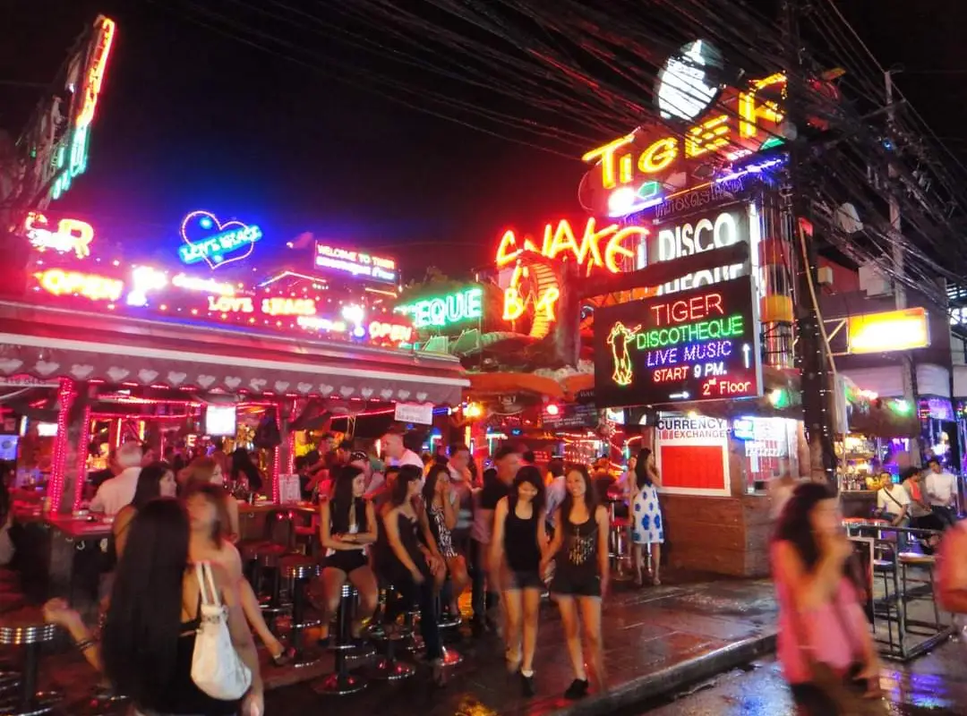 Bangla Road night scene