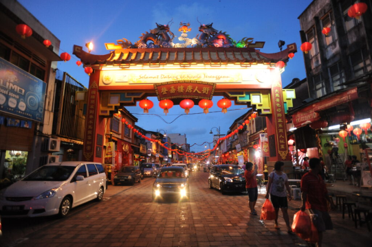 Chinatown at night