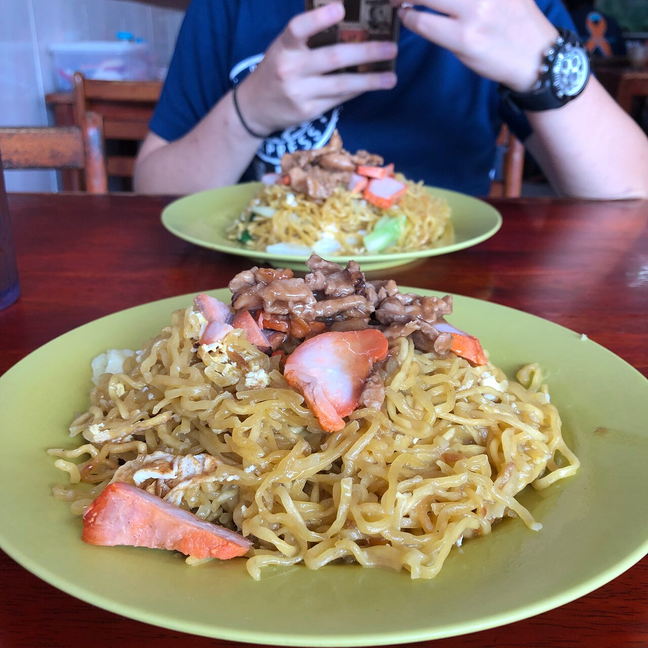 Delicious tuaran mee
