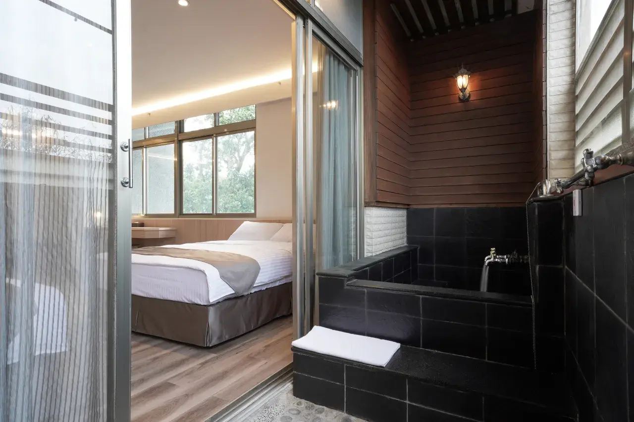 關子嶺富野溫泉會館 房內溫泉