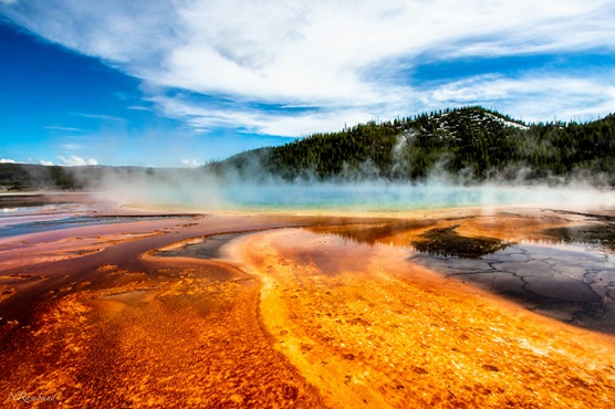 Yellowstone National Park geothermal pools
