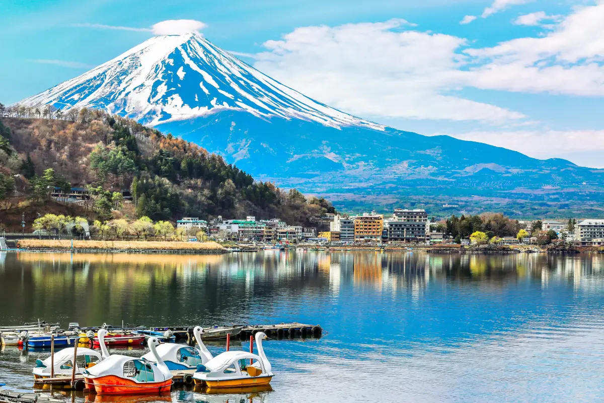 河口湖租車, 河口湖景點