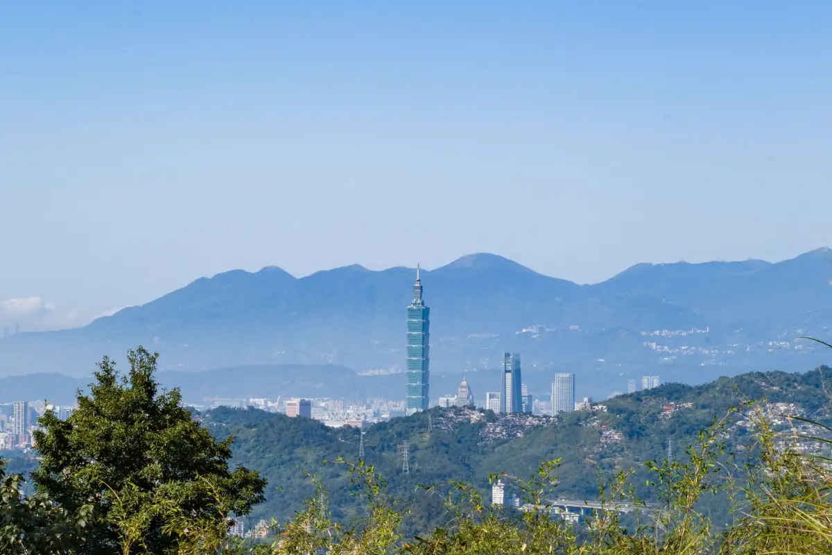 貓空纜車亮點# 1 俯瞰台北景致