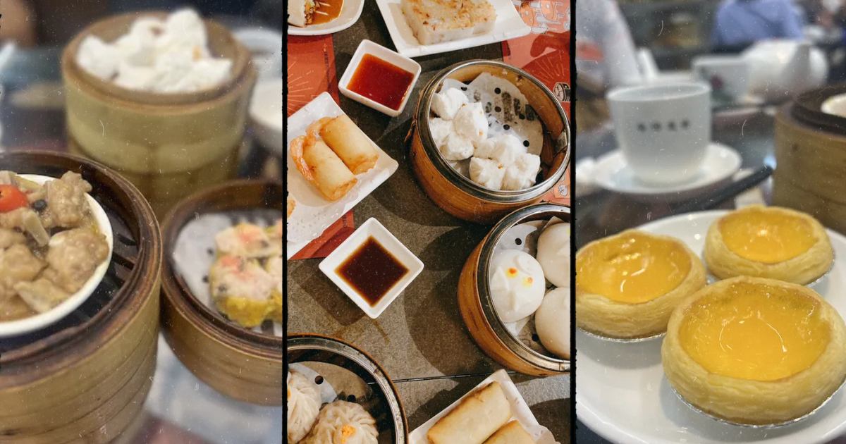 food at a Traditional Yum Cha Spot