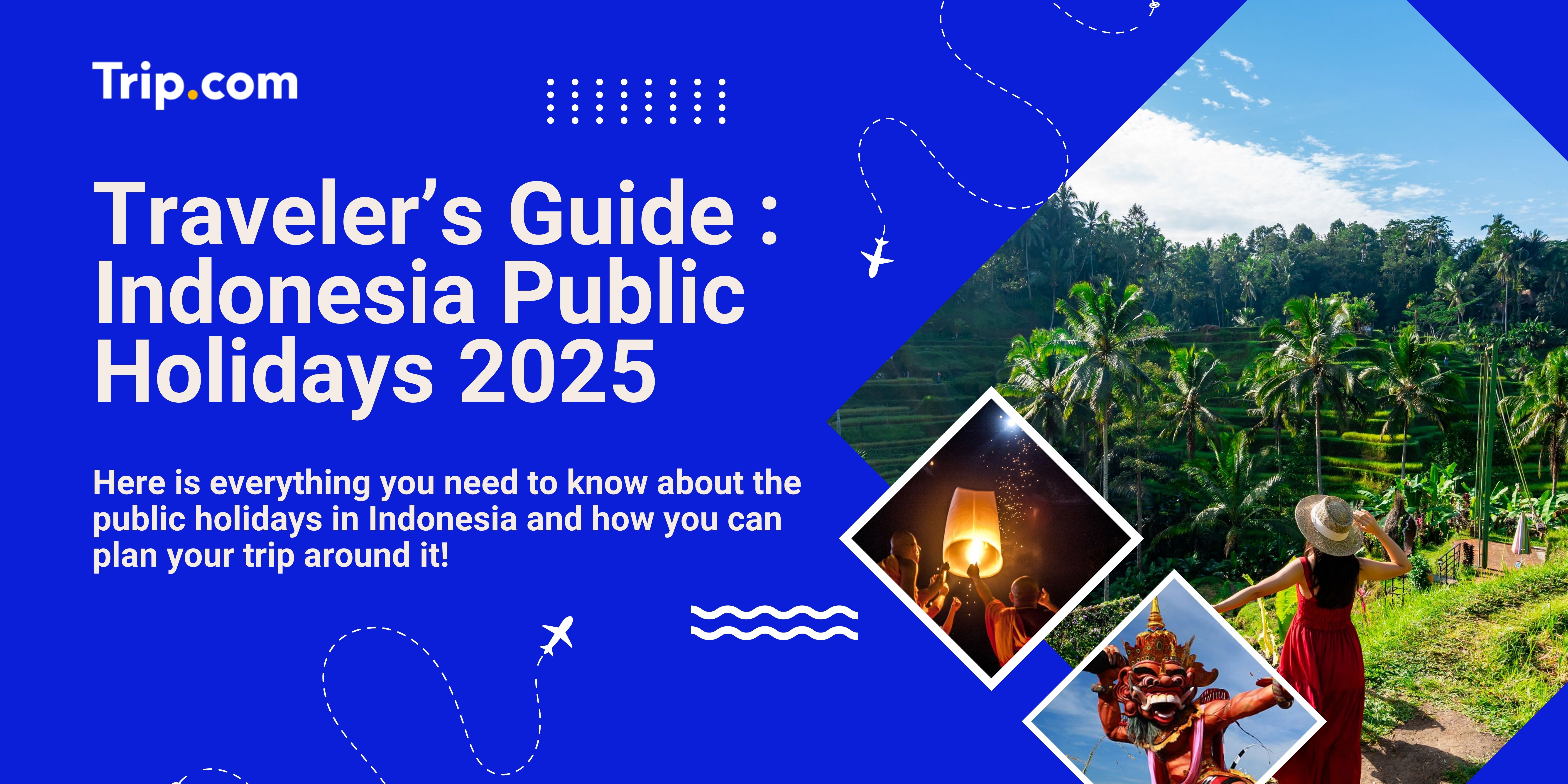 title card; Indonesia public holidays 2025