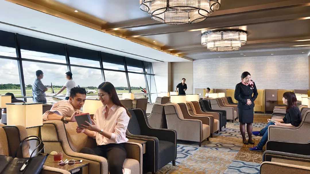 เลานจ์สนามบินสิงคโปร์