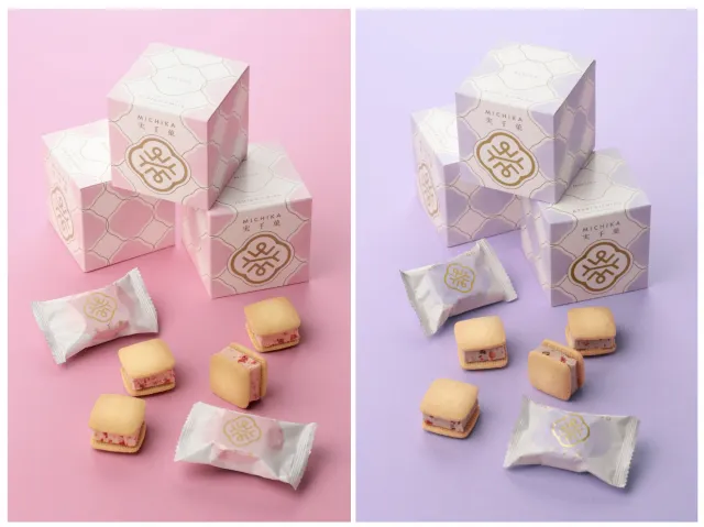 คุกกี้แซนวิชนมสตรอว์เบอร์รี่ MIYUKA